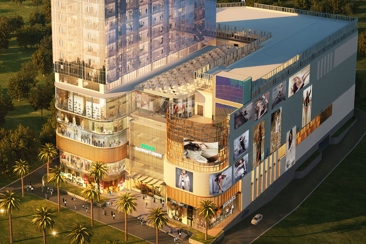 Mall of Noida Front View